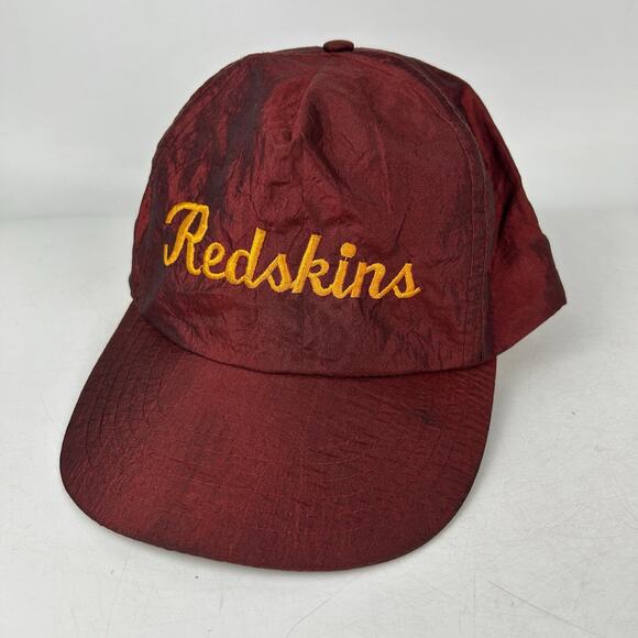 Lot of Four Vintage Rare‎ Washington Redskins Hats Leather, Silk, FedEx Field - Picture 8 of 16